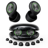 Tapones Zephronic para dormir con reducción de ruido de 45 dB para noches tranquilas.