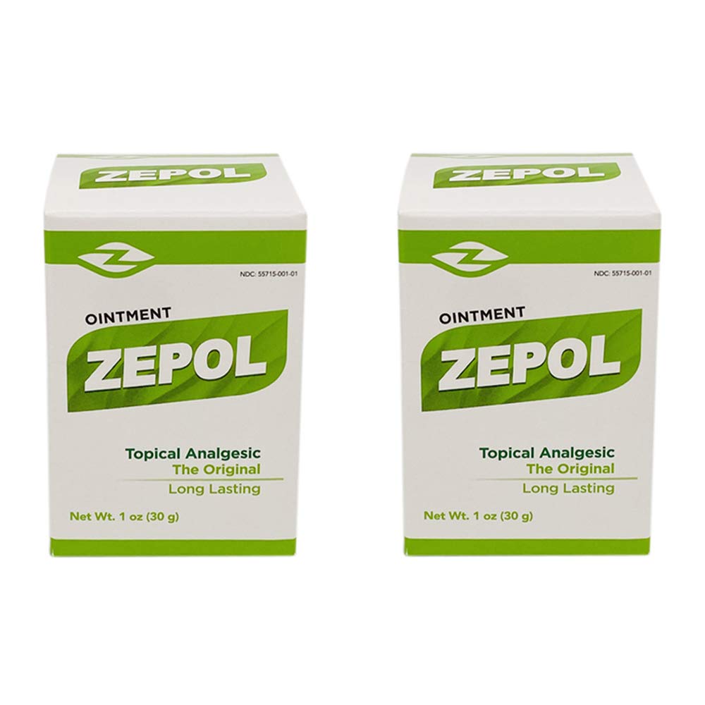 Zepol Original ungüento para músculos, alivio temporal posible.