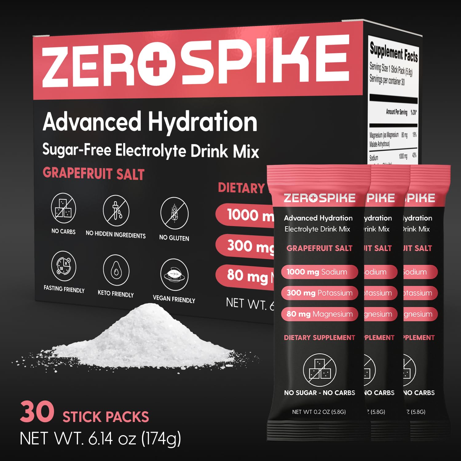 Zerospike: bebida lista para entrenamiento con electrolitos