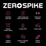 Zerospike paquete compacto de 30 sobres para viajar ligero