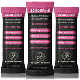 Zerospike sobres electrolitos sin azucar sabor frambuesa, hidratacion duradera