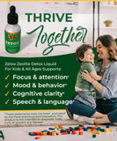 Zeo Health Zetox sabor frambuesa menta para tomar fácilmente.