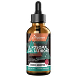 Zeylamum glutatión liposomal gotero botella, posible impulso para detox diario