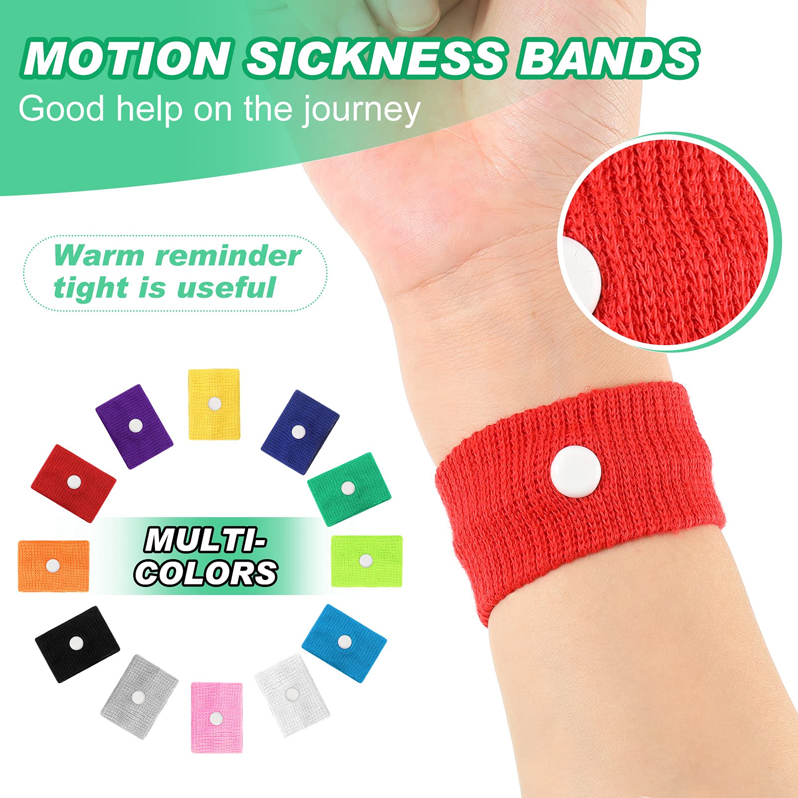 Diseño ajustable de las bandas Zhanmai para mareo