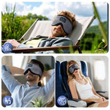 ZHENYEMEI máscara sueño ideal para viajes y siestas cortas
