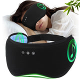 zhennyemei auriculares dormir mascarilla ojos para descanso profundo durante el viaje