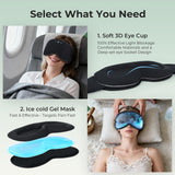 ZHENYEMEI capsulas-gel-frio-desmontables, alivio suave para ojos cansados.