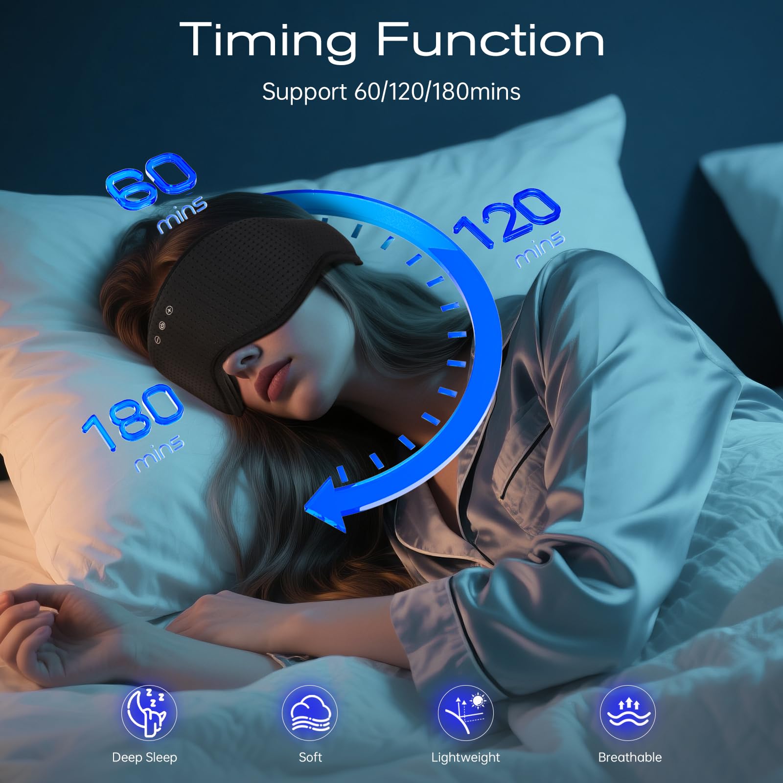 ZHENYEMEI tejido de bambú y algodón transpirable para dormir suave.