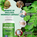 Etiqueta BPM de Zhibenon Moringa para seguridad y transparencia.