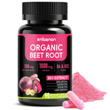 Zhibenon remolacha orgánica en cápsulas, 1800 mg para energía diaria.