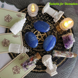 Piedra azul aventurina ZHIYUXI para calmar emociones intensas y equilibrar energías.