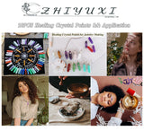 ZHIYUXI caja regalo cristal zen para ambientación elegante.