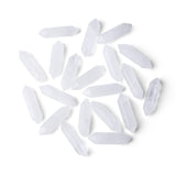 ZHIYUXI varita de cuarzo claro pulida, ideal para relajación y decoración zen.