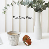 ZHIYUXI decoración con cristal Unakite para belleza y calma
