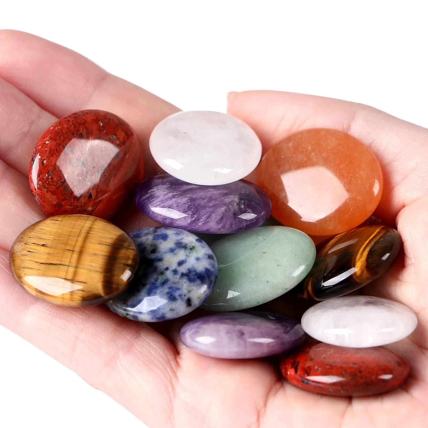Piedra cuarzo claro ZHIYUXI para claridad mental y purificación.