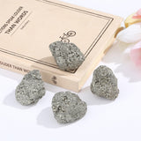 ZHIYUXI Pirita cristal con estructura cúbica, ideal para meditación y concentración.