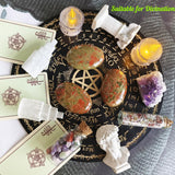 ZHIYUXI uso meditativo de la piedra palma para alivio emocional