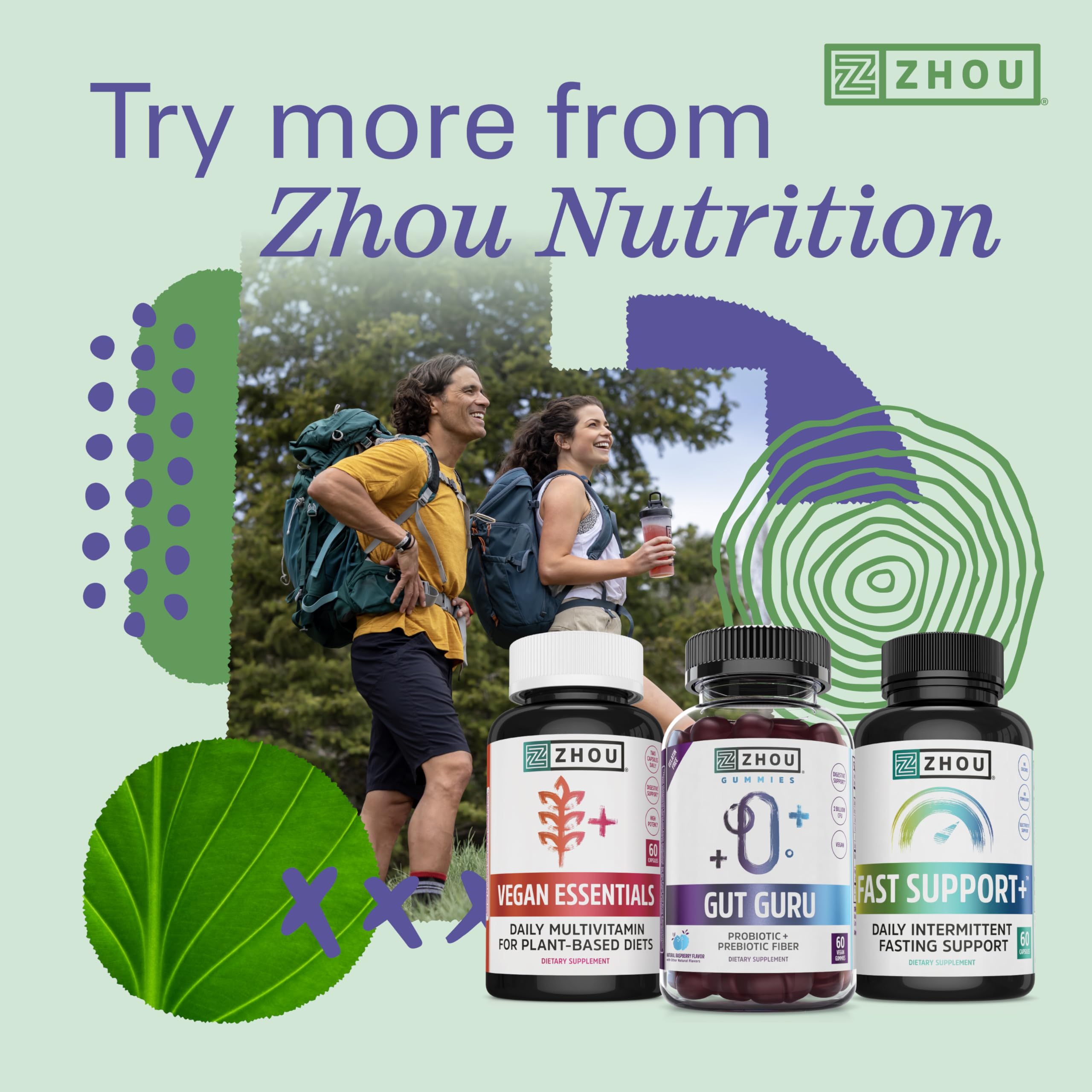 Zhou 3 Day Renew: etiqueta visible con información clara de uso