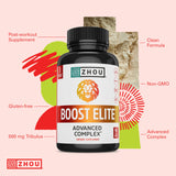 Zhou Boost Elite: toma diaria para energía sostenida.