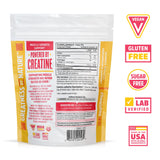 ZHOU gomitas de creatina, sabor limón rosa, aporta energía para sesiones de entrenamiento