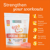 ZHOU Creatine Chews laboratorio GMP, garantía de pureza y calidad.