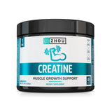 Zhou Creatine Monohidrato en pote para entrenamientos sostenidos