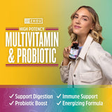 Probiótico Zhou Daily Boost Bacillus coagulans para apoyo digestivo.