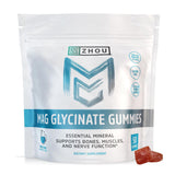 Zhou Mag Gly Gummies: botella llena para apoyo diario de energía.
