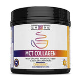 Zhou MCT Collagen en vaso para cabello y piel más saludables.