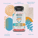 Textura suave de las gomitas Zhou Screen Eyes, fácil consumo durante el día.