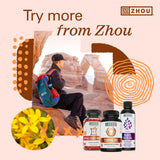 Zhou Vida activa y movilidad diaria con cápsulas nutritivas.