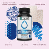 ZHOU Water Away té verde, aroma suave y impulso diario