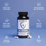 Zhou Zinc Defender: zinc a 30 mg para funciones metabólicas básicas.