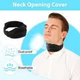 ZHUOGWJFJ cubierta estoma negro mediano, diseño discreto.