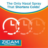 Zicam empaque dos unidades para uso cómodo en casa
