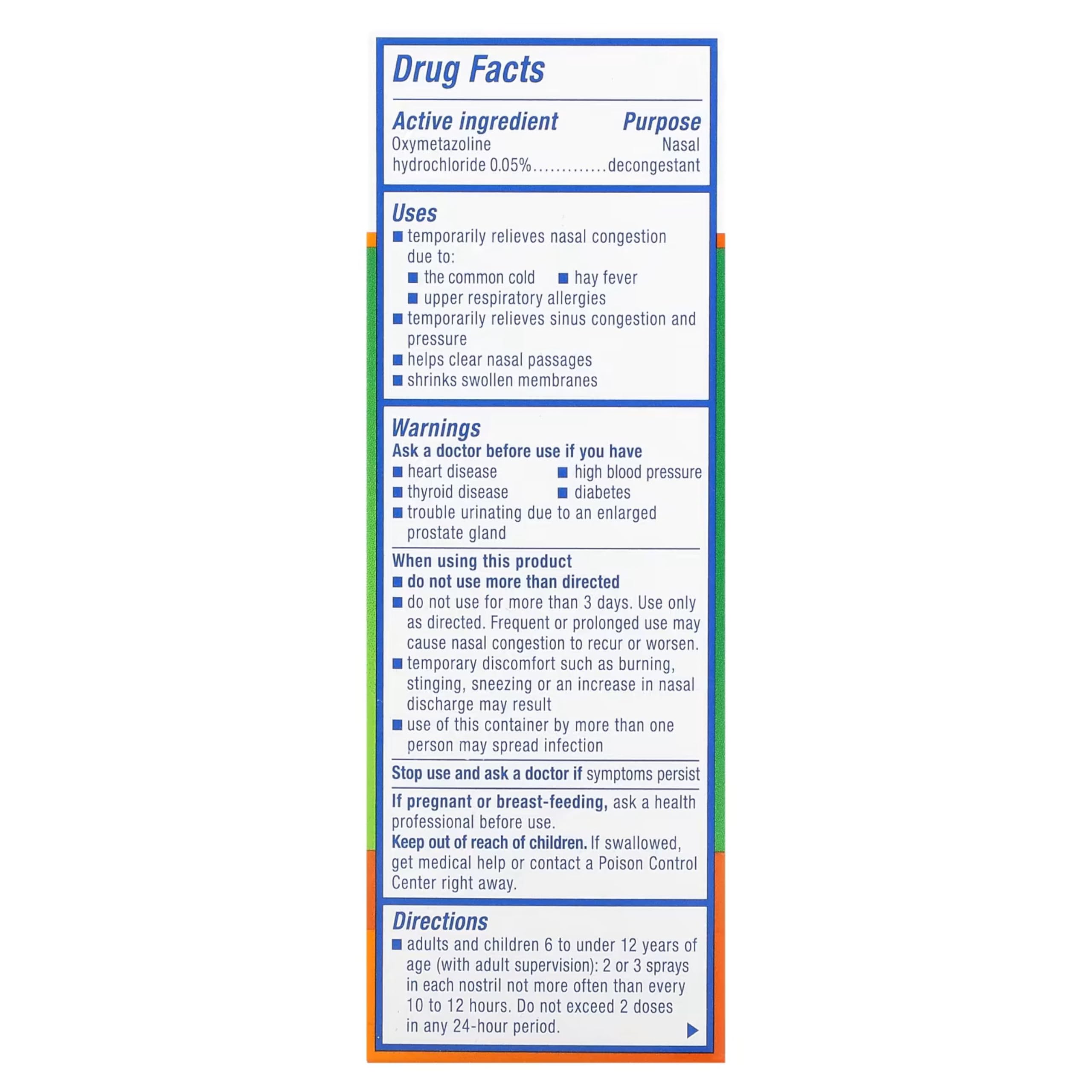 Paquete de cuatro envases de Zicam Extreme Congestion Relief para uso diario.