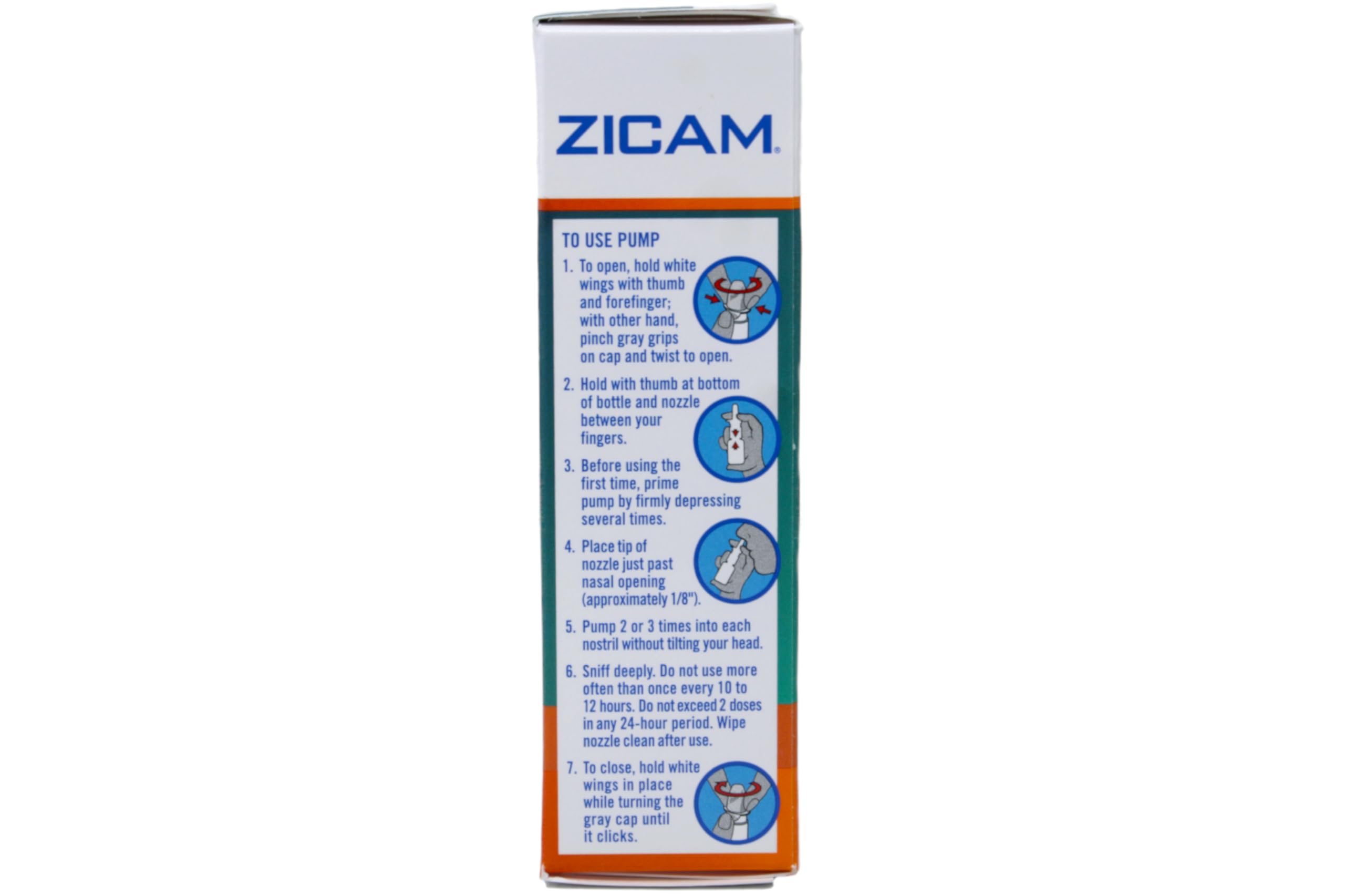 Zicam Intense aroma mentol-eucalipto para una sensación refrescante al respirar.