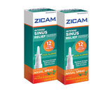Zicam Intenso Alivio Sinusal, botella de aerosol nasal para alivio rápido de la congestión