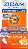 Zicam Ultra RapidMelts: empaque práctico para guardar en la cartera.