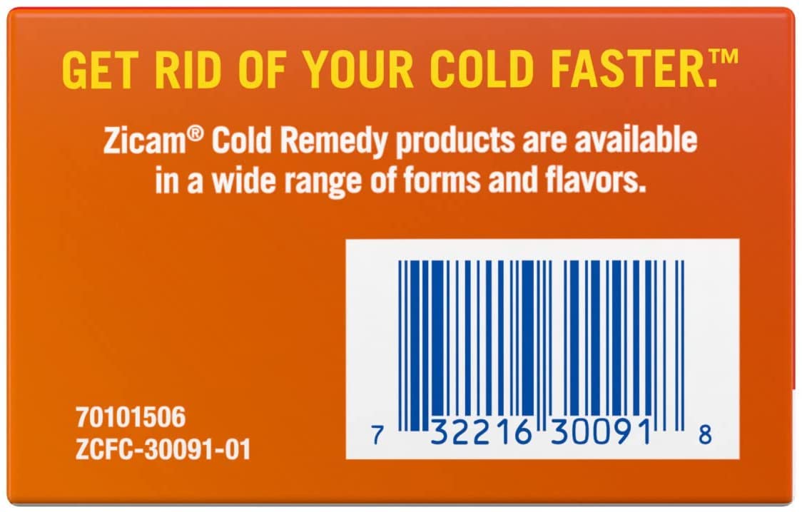 Zicam Ultra RapidMelts: sabor naranja crema adecuado para consumo diario.