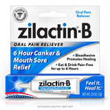 Zilactin-B gel para aftas: alivio rápido del dolor