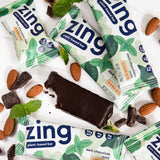 Barra Zing proteina basado-en-plantas: snack equilibrado a base vegetal