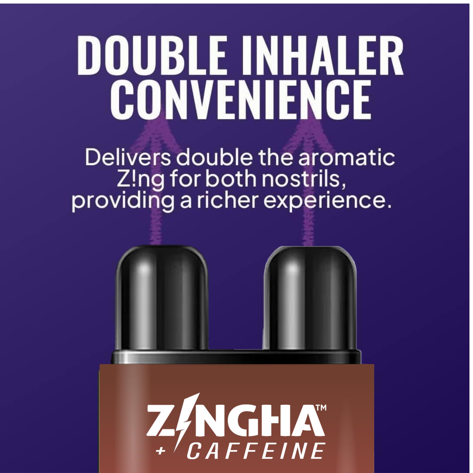 Zinga barra nasal en movimiento: ideal para viajes o entrenamientos.
