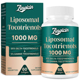 Zingicin Vitamina E Tocotrienoles Liposomal, botella, opción diaria para apoyo nutricional