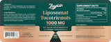 Zingicin Vitamina E Tocotrienoles Liposomal, empaque seguro para mantener calidad