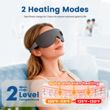 Ajustes de calor de dos niveles para comodidad ocular con Zinpaza.