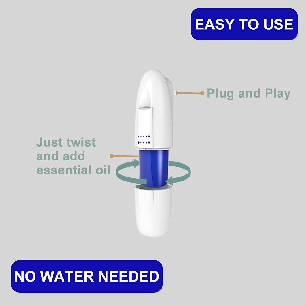Zinyeme difusor silencioso para spa y bienestar en casa.