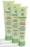 Adama Minerals ClayBrite crema dental mineral para limpieza diaria y brillo natural.