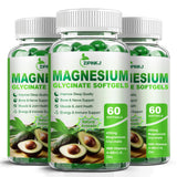 ZIPINKJ Magnesio glicinato 400 mg - botella para dosis diaria y comodidad