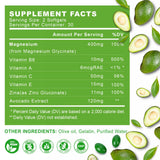 ZIPINKJ etiqueta clara con lista de ingredientes para revisión rápida